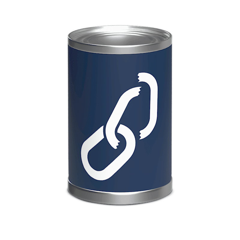 404 Can Broken Link