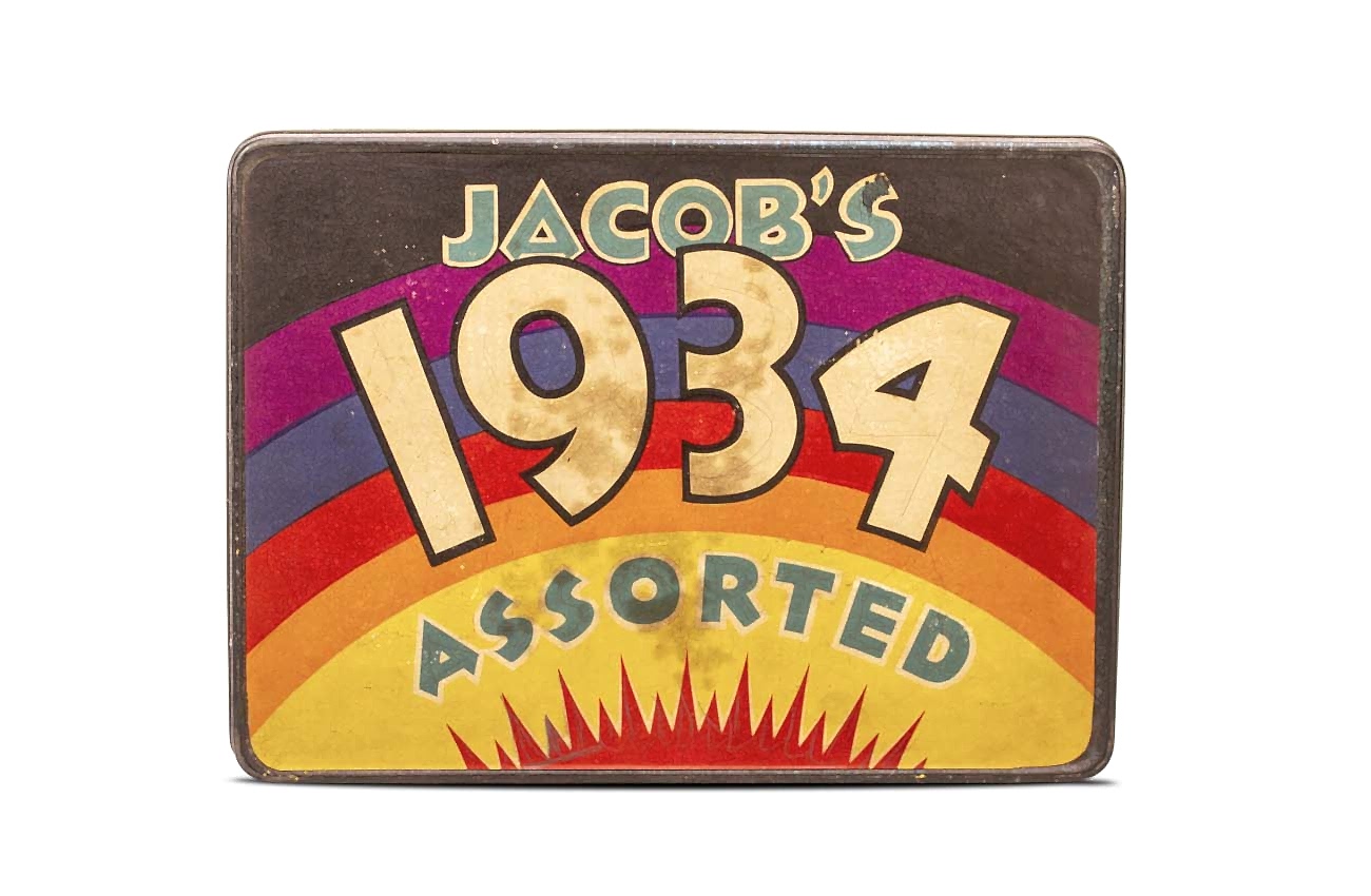 Jacob's 1934 Tin Box