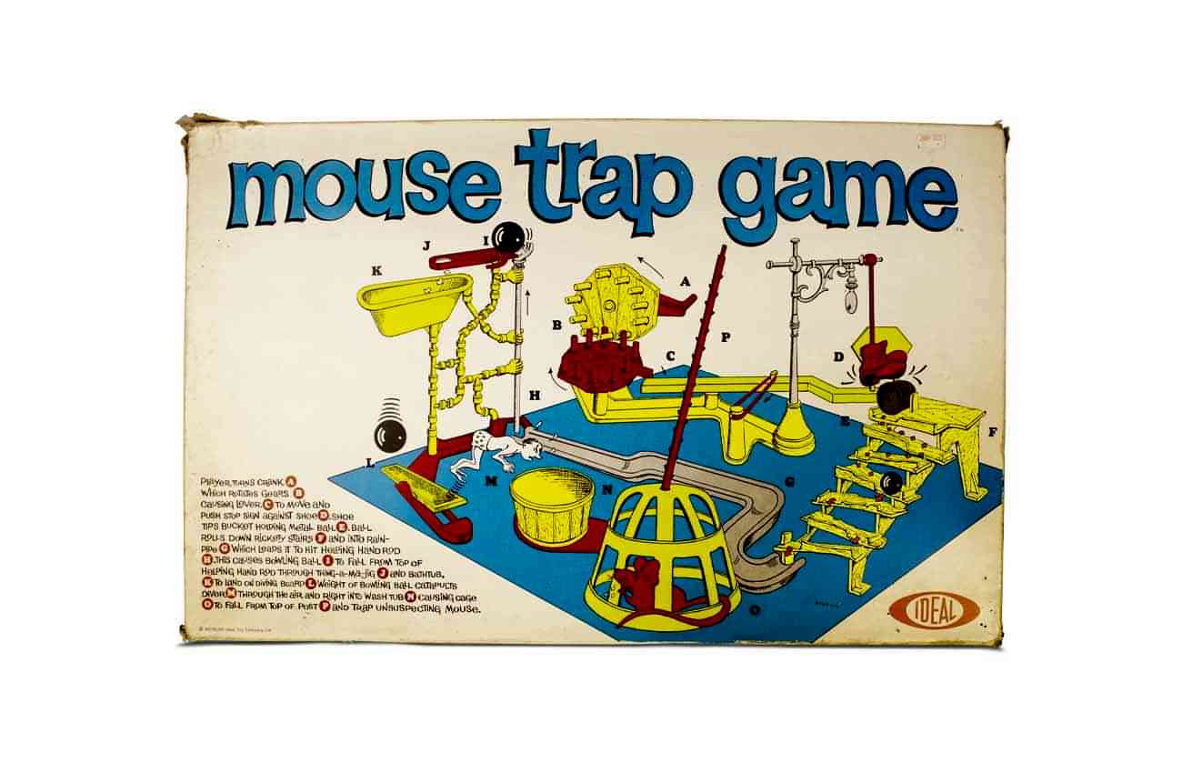 Mouse Trap Game Board Game